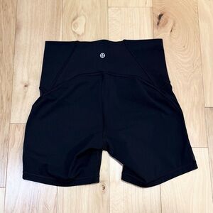 lululemon athletica Black High-Waist Athletic Shorts